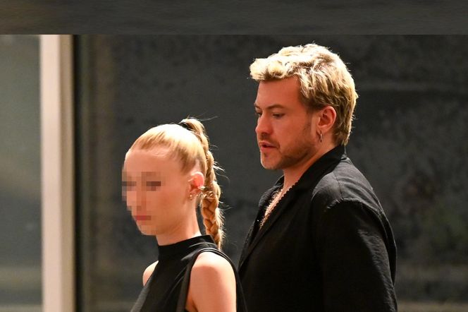 Wojciech Łozo Łozowski zabrał dziewczynę na premierę "Vinci2"