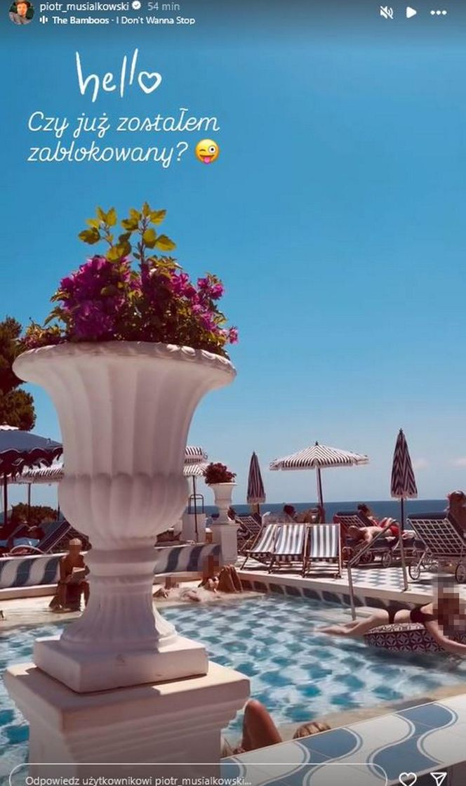 Piotr Musiałkowski - basenowy strojniś