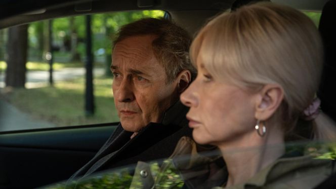 Na Wspólnej odc. 4055. Ewa (Ewa Gawryluk), Arek Ostrowski (Marek Kalita)