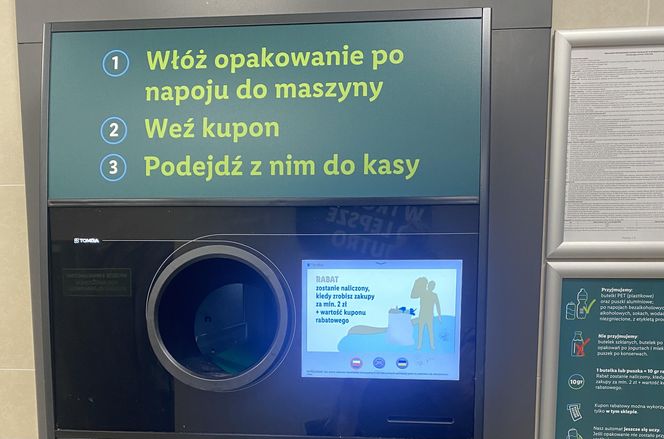 butelkomaty Lidl