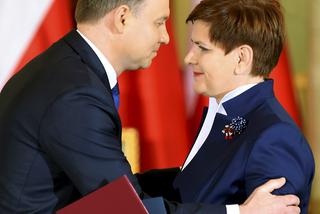 Andrzej Duda prezydent Beata Szydło premier