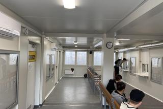 Tymczasowy dworzec kontenerowy Łódź Kaliska