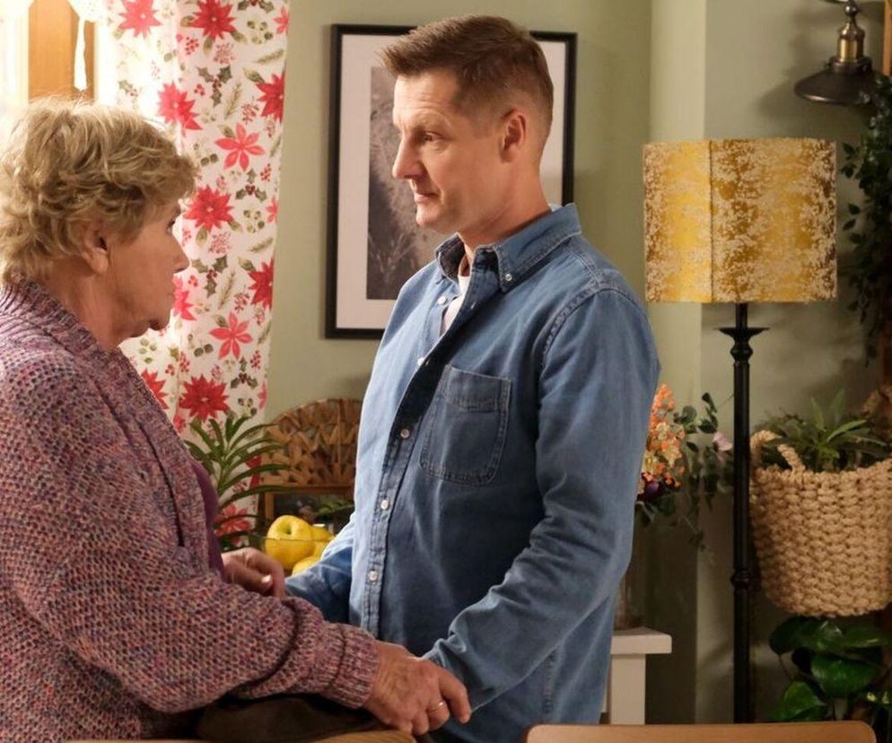 M jak miłość odc. 1848. Paweł (Rafał Mroczek), Barbara (Teresa Lipowska)