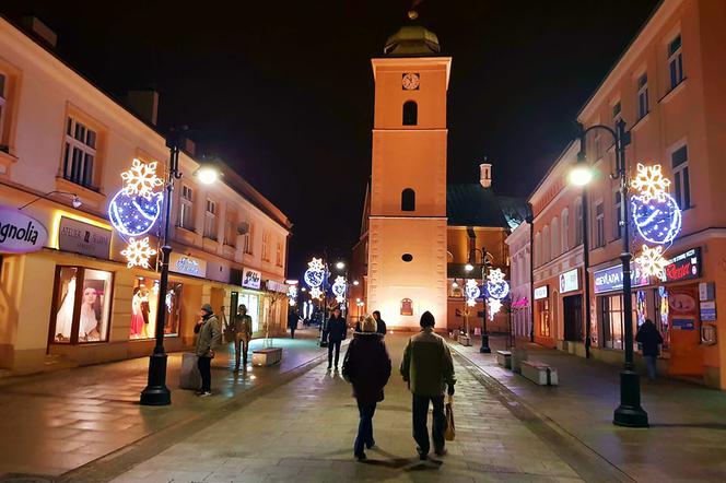 Ozdoby świąteczne w Rzeszowie