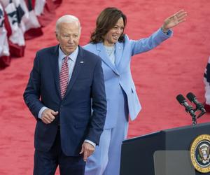 Kamala Harris z prezydentem Joe Bidenem