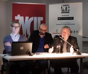 JEMS Architekci. Od prawej: architekci Olgierd Jagiełło, Paweł Majkusiak, Wojciech Kotecki