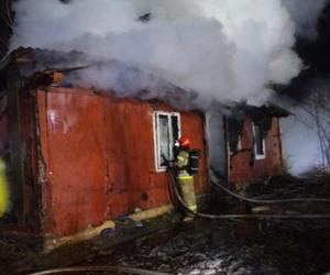 Lubelskie. Nad ranem dom stanął w ogniu. W pogorzelisku znaleziono zwłoki mężczyzny