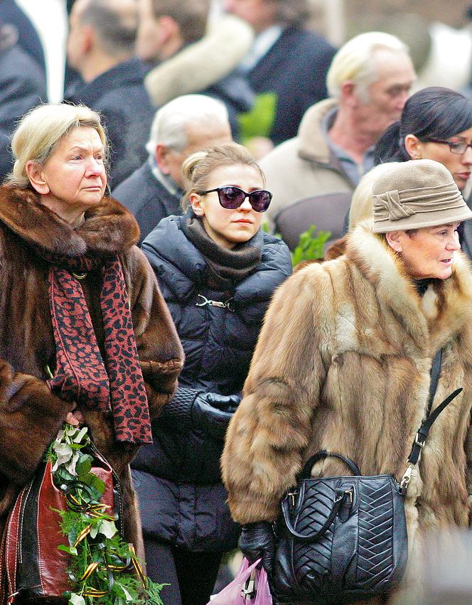 Pogrzeb ojczyma premiera Wacława Ochelskiego, Katarzyna Tusk