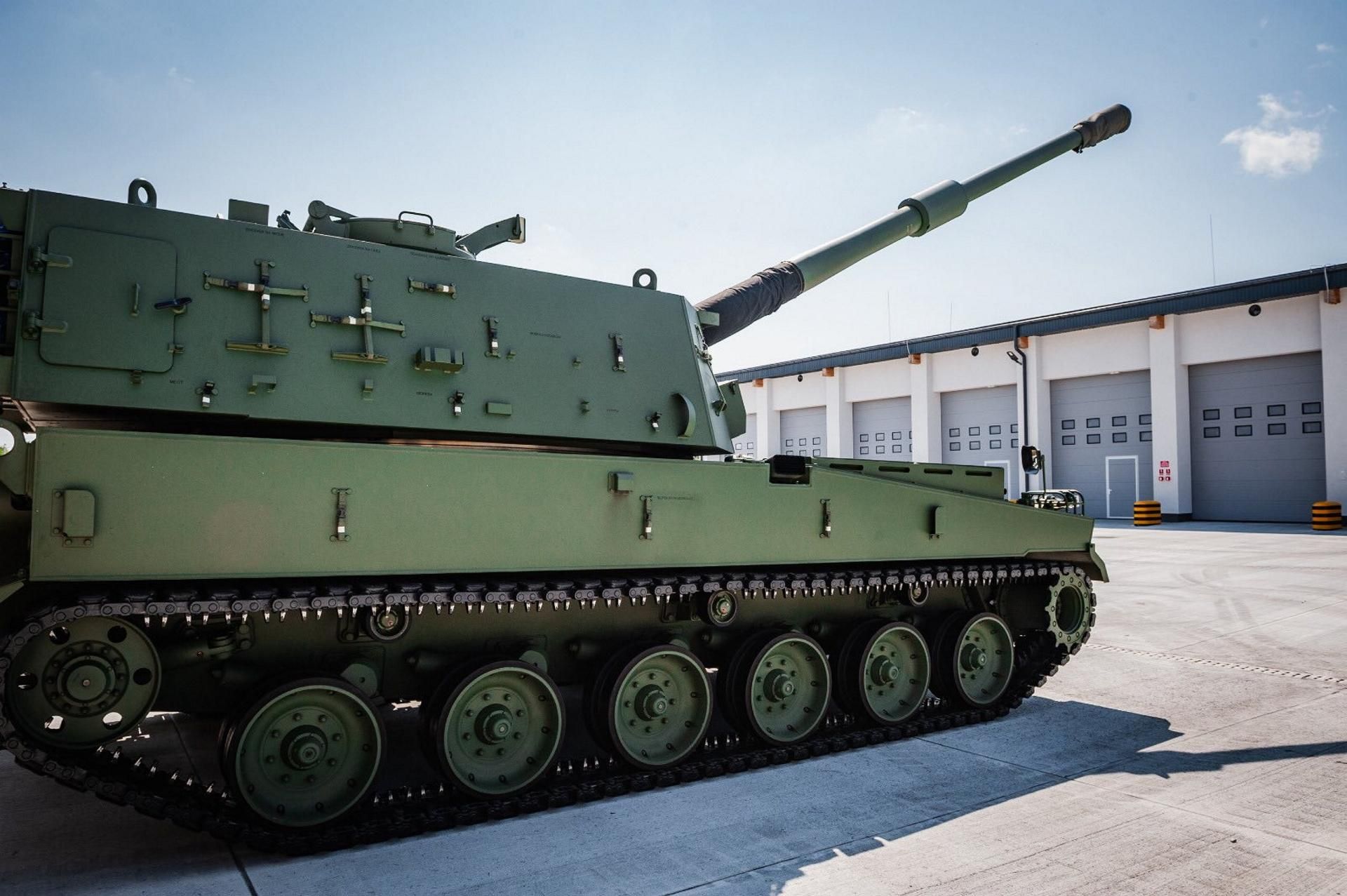 Koreańskie K9 w 1. Warszawskiej Brygadzie Pancernej 