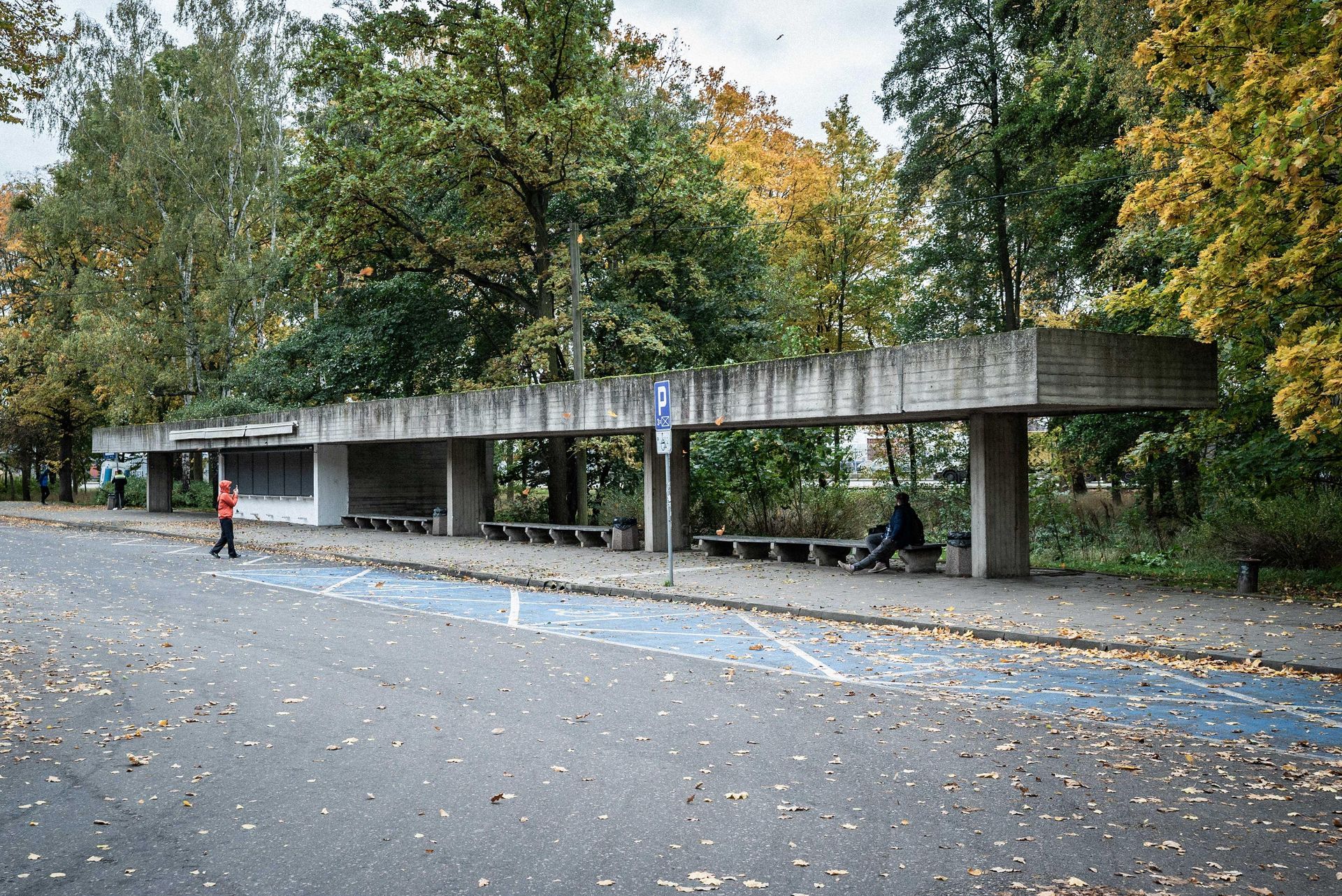 Brutalistyczna wiata: Westerplatte w Gdańsku