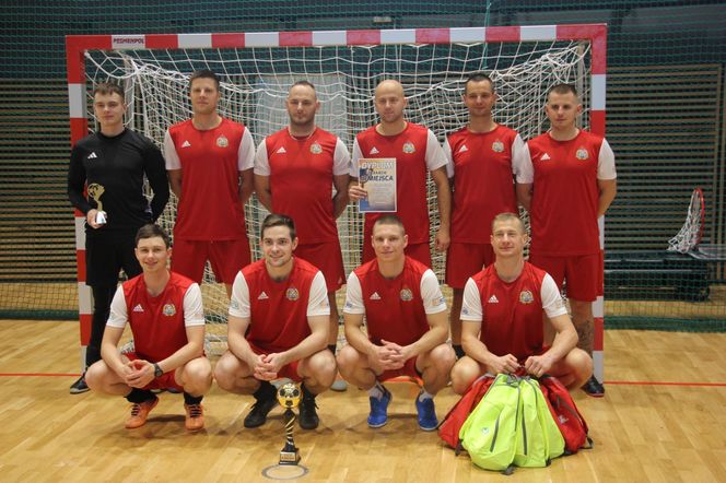 Drużyny eliminacji strefowych Mistrzostw Wielkopolski Strażaków w Piłce Nożnej Halowej