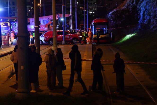 Wypadek na pętli tramwajowej w Gdańsku