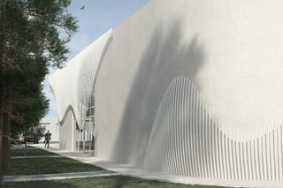 Biblioteka w Bełżycach - projekt