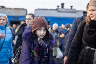 1,5 tys. uchodźców z Ukrainy przyjechało specjalnym pociągiem na Śląsk