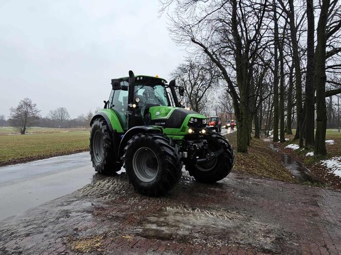 Protest rolników w Piotrkowie Trybunalskim