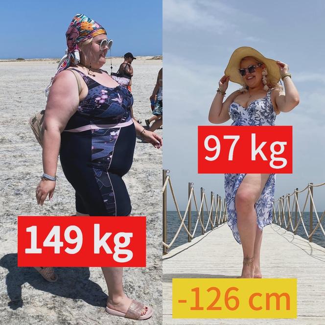 Kinga Zawodnik schudła ponad 50 kilogramów