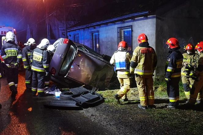 Makabryczny wypadek na trasie Kraków-Olkusz. Jedna osoba nie żyje