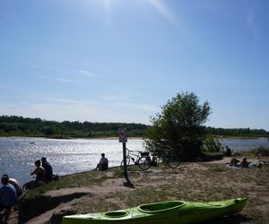 Plaża Romantyczna nad Wisłą w Warszawie