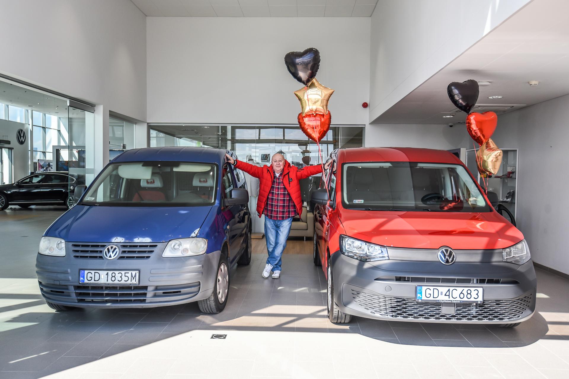 Volkswagen Caddy z przebiegiem 1 mln kilometrów Super Express