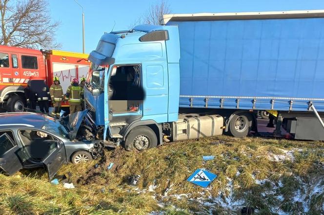 Wypadek w miejscowości Łukówiec. Jedna osoba została ranna