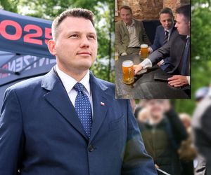 Mentzen tłumaczy się z piwa z Trzaskowskim. Nie należę do sekty