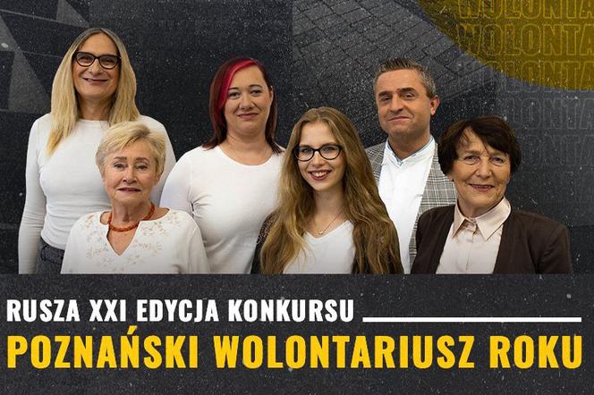 Poznański Wolontariusz Roku 2021 - ruszyło głosowanie mieszkańców