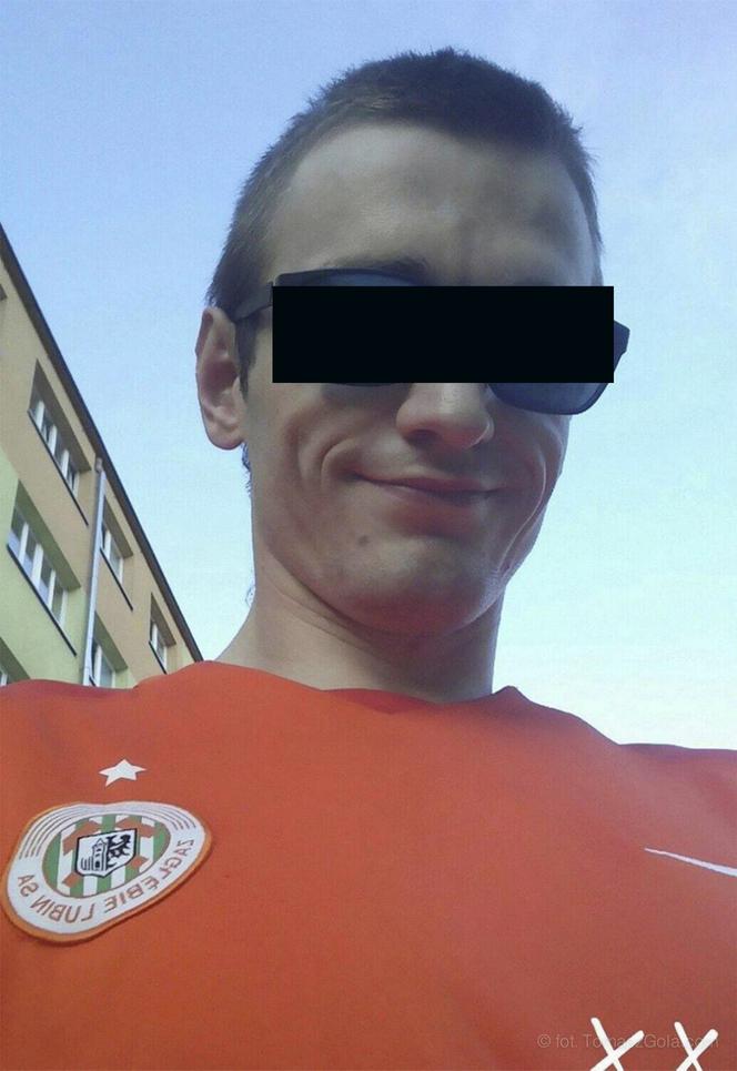 Krwią ofiary napisał "Kocham Cię Wiolu"