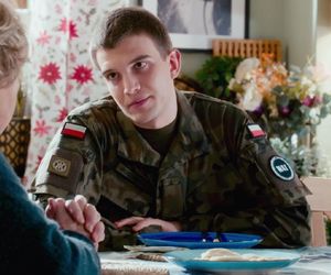 	M jak miłość odc. 1869. Barbara (Teresa Lipowska), nowy Mateusz (Rafał Kowalski)