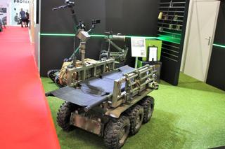 Robot PIAP IBIS w wersji transportowo-ewakuacyjnej