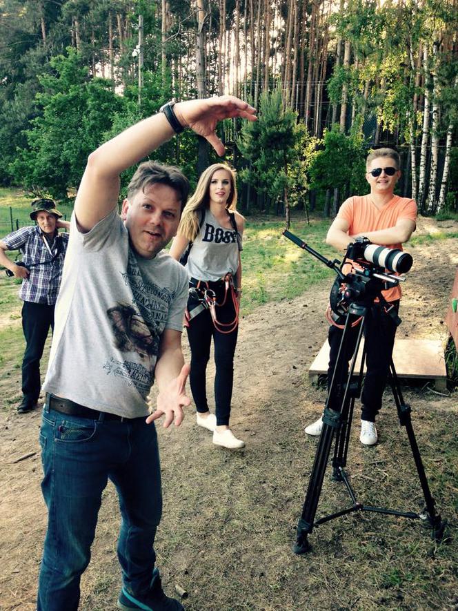 Dizel na planie teledysku