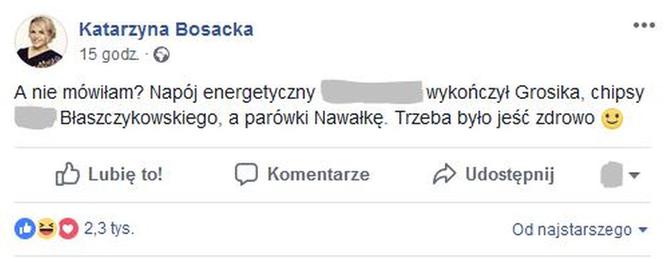 Katarzyna Bosacka o porażce Polski z Senegalem