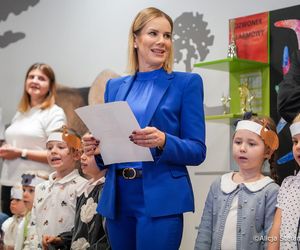 Marta Nawrocka odwiedziła przedszkole