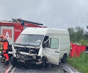 Śmiertelny wypadek na trasie Zapałów-Wólka Zapałowska! 21-latek nie żyje. Do wypadku doprowadził kierowca busa? [ZDJĘCIA]