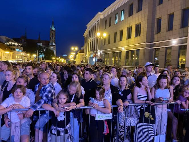 Dni Miasta Białegostoku 2024. Enej i Margaret przyciągnęły tłumy na Rynek Kościuszki [ZDJĘCIA]