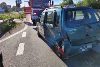 Wypadek na DK94 w Ładnej