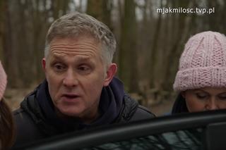 M jak miłość odc. 1736 po wakacjach 2023. Ewa Kalinowska (Anna Kerth), Artur Rogowski (Robert Moskwa), Marysia (Małgorzata Pieńkowska)