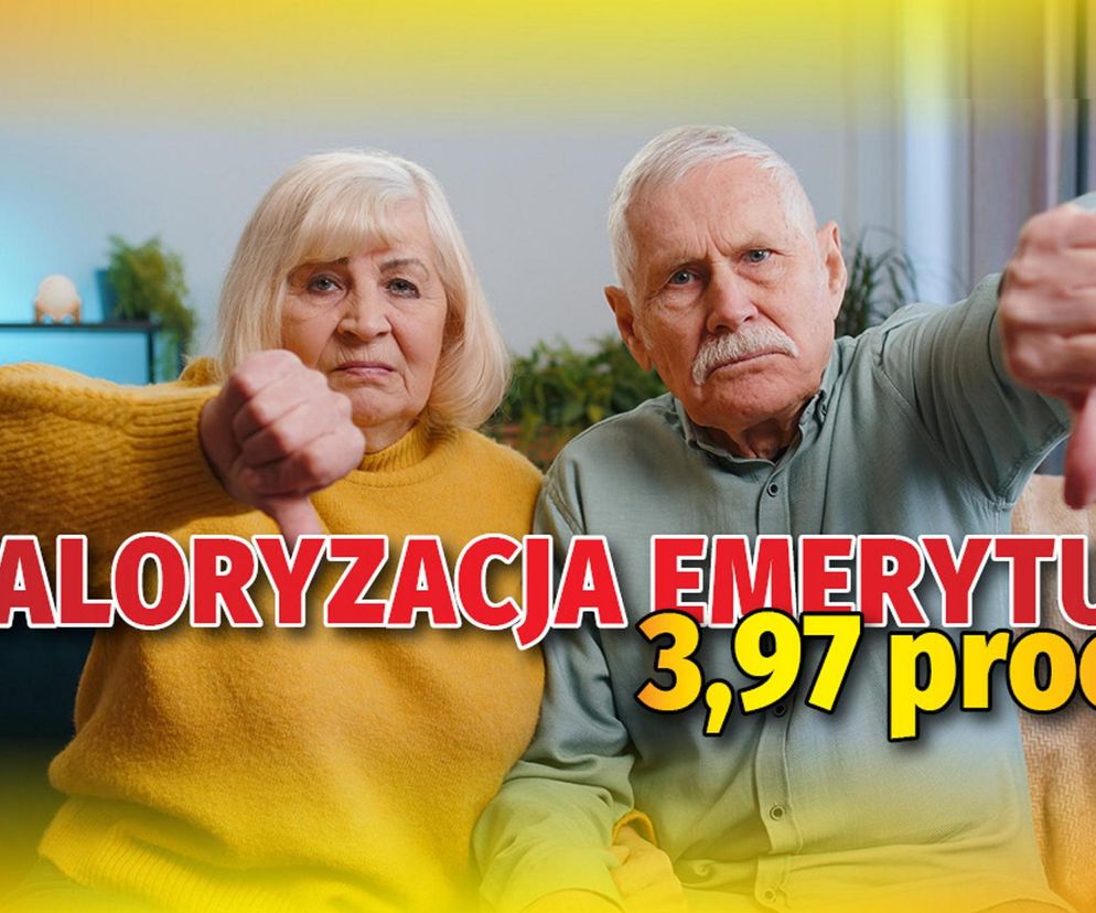Waloryzacja emerytur 3,97 proc.