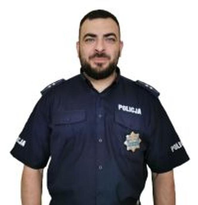 aspirant Marcin Kazimierski (KOMISARIAT POLICJI II W BIAŁYMSTOKU)