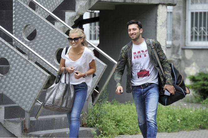 Agnieszka Kaczorowska i Rafał Maślak