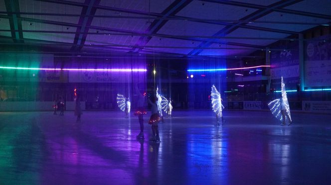 Laser Party na Icemanii! Mieszkańcy Lublina wyjechali na lód