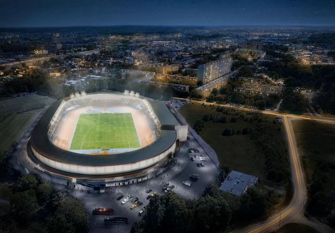 Tak ma wyglądać nowy stadion w Rzeszowie