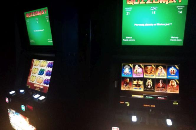 Zatrzymane nielegalne automaty do gier hazardowych