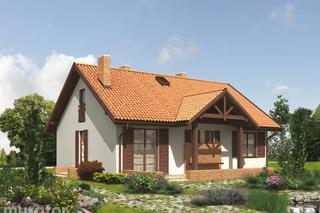 Projekt domu Moje miejsce z katalogu Muratora - wizualizacje, plany, rysunki