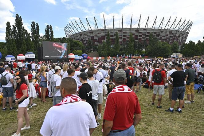 Warszawska Strefa Kibica na Euro 2024 - mecz Polska-Holandia