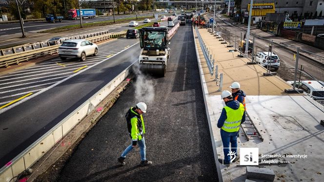 Remont Trasu Zamkowej - listopad 2025