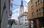 Odbudowany ratusz w Strzelinie
