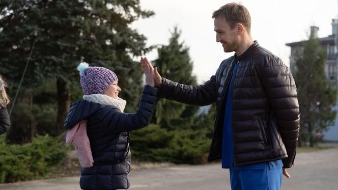 Na dobre i na złe odc. 730. Matylda (Amelia Czaja), Michał Wilczewski (Mateusz Janicki)