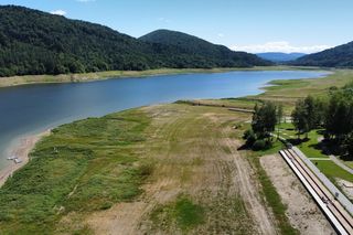 Wyschnięta Klimkówka 22 lipca 2025