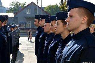 Ślubowanie nowych funkcjonariuszy podlaskiej policji