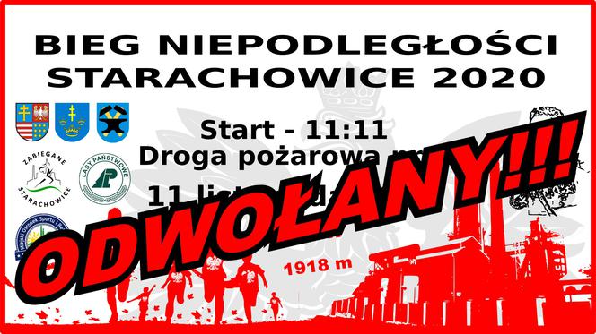Zabiegane Starachowice odwołuje Bieg Niepodległości